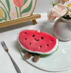 可爱水果玩偶钥匙扣包包挂件仿真果蔬娃娃毛绒玩具婚庆抛洒小礼品