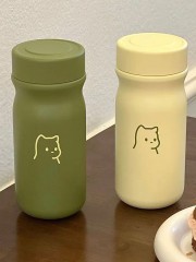 简约保温杯女生316不锈钢水杯小巧便携办公上学用高颜值2025新款